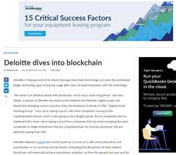 Deloitte Consulting Article